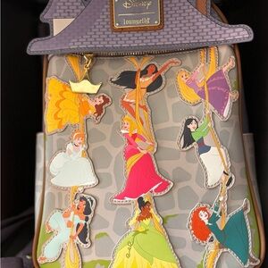 Disney Princess Climbing Castle Loungefly - Like New